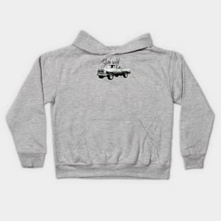 Stay wild -  Dodge Power Ram 150 - old pickup truck Kids Hoodie